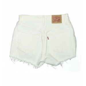 Levi's Women's Cream Jean Shorts